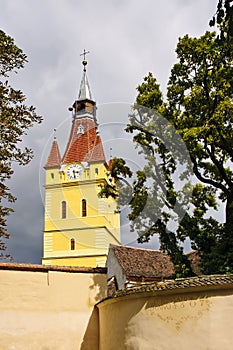 Fortified church in Cristian (Neustadt) photo