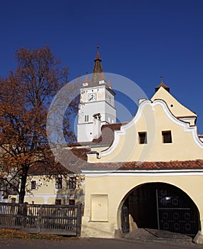 Fortified church of Harman