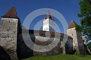 Fortified church of Harman