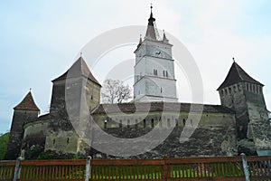The fortified church of Harman , Brasov,Transylvania, Romania
