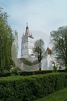 The fortified church of Harman , Brasov, Transylvania, Romania