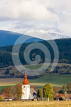 fortified church in Liptovske Matiasovce, Slovakia