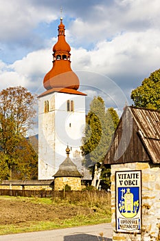 fortified church in Liptovske Matiasovce, Slovakia
