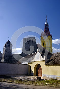 Fortified church in Romania