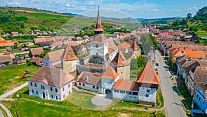 Opevněný kostel v rumunština obec 