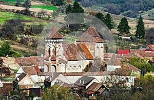 Fortified Church of Valea Viilor, Transylvania landmark in Roman