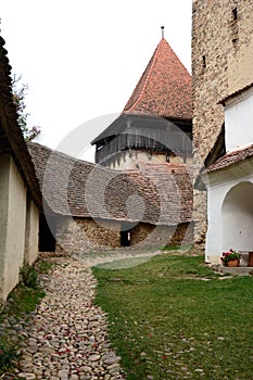 The fortified church. Viscri. Brasov county. Transylvania. Romania