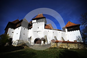 Fortified church in Viscri, Romania