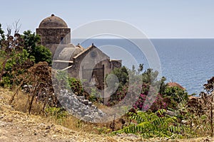 Fortified City Monemvasia Laconia, Greece, Peloponnese