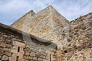 Fortified city of Villefranche de Conflent in Pyrenees Orientales, France