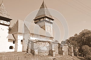 Fortified medieval saxon evangelic church in Veseud, Zied, is a village in the commune ChirpÃ„Æ’r from Sibiu County