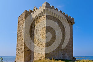 Fortified monastery of Lerins Abbey, France photo