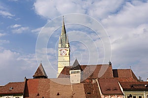The Fortified Saxon Church of Medias,Transylvania,