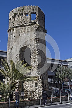 Fortified tower in San Remo photo