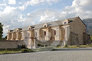 Fort of Mont-Dauphin arsenal in the Hautes Alpes, France photo