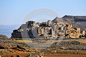 Fortified village in Yemen