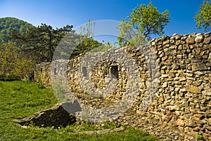 Fortified wall