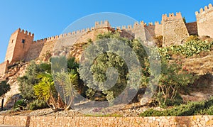 Fortified wall of the Alcazaba