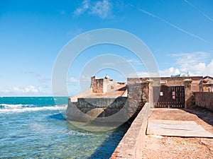 Fortin de San Geronimo de Boqueron Fort San Geronimo, an abandonned fort in San Juan, Puerto Rico photo