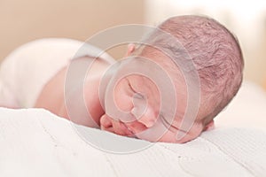 Fortnight newborn baby photo