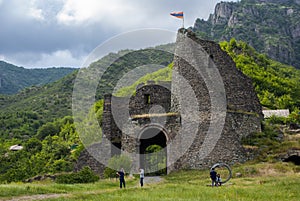 The fortress Akhtala Lori, Armenia