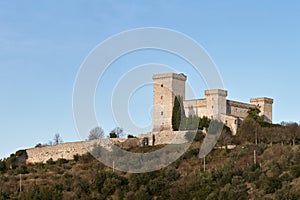 The fortress albornoz in narni photo