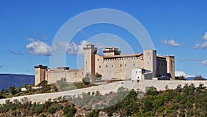 The fortress Albornoz in Spoleto photo