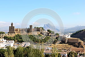 Fortress the Alcazaba of Antequera, Spain photo