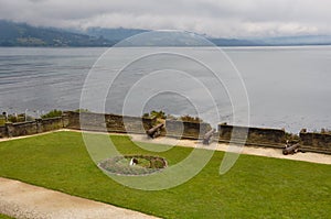 Fortress in Ancud, Chiloe Island, Chile photo