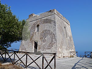 Fortress in Apulia in Italy