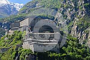 Fortress of Bard - Aosta Valley - Italy photo