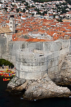 Fortress Bokar in Dubrovnik, Croatia