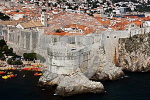 Fortress Bokar in Dubrovnik, Croatia