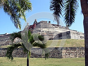 Fortress in Cartagena Colombia photo