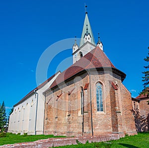 Fortress Church in Romanian town Targu Mures