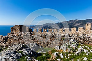 Fortress in the city of Alanya Alanya Kalesi