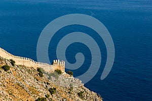 Fortress in the city of Alanya Alanya Kalesi