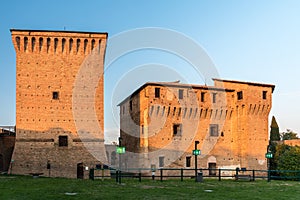 Fortress in the city center of Cesena, called Rocca Malatestiana
