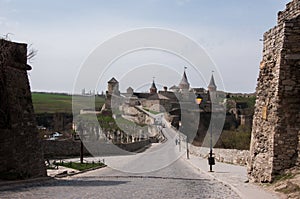 Fortress in the city of Kamyanets-Podilsky Khmelnytsky region of Ukraine.