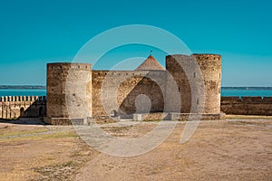 Fortress on the Dniester river