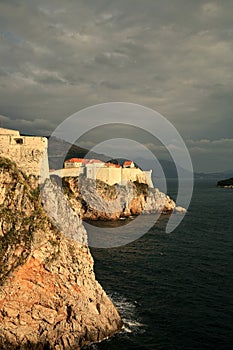 Fortress in Dubrovnik photo