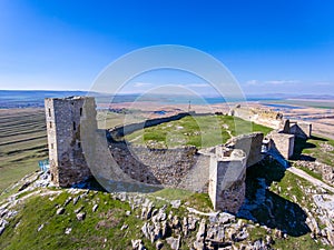 Fortress Enisala in Dobrogea, Romania