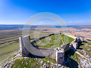 Fortress Enisala in Dobrogea, Romania