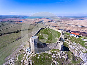 Fortress Enisala in Dobrogea, Romania Tulcea