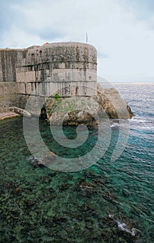 Fortress, fort Bokar. Dubrovnik, Croatia