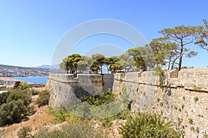 Fortress Fortezza. Rethymno, Crete. Greece photo