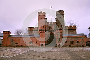 Fortress Friedrichsburg. Old German Fort in Koenigsberg