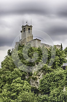 Fortress of Guaita on Monte Titano, Republic of San Marino