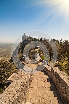 Fortress of Guaita (Rocca della Guaita), castle in San Marino Re