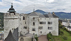 Fortress Hohensalzburg in Salzburg, Austria.